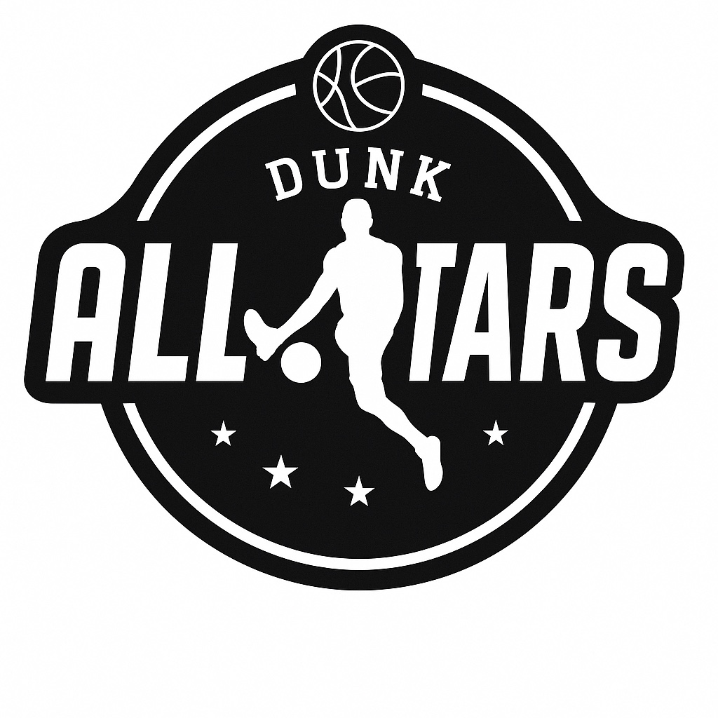 Dunk AllStars logo with dunker silhouette
